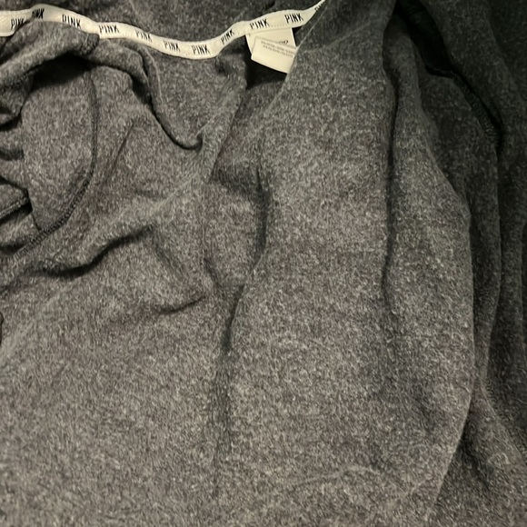 SUPER SOFT THIN PINK ZIP HOODIE - Picture 5 of 6